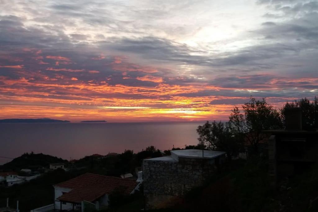 Κατοικία Πανόραμα, Πραγματευτή Λεωνιδίου, Τ.Κ.22300 Leonídion Exterior foto