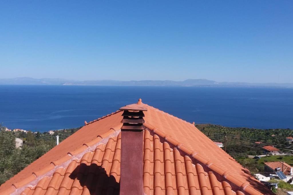 Κατοικία Πανόραμα, Πραγματευτή Λεωνιδίου, Τ.Κ.22300 Leonídion Exterior foto